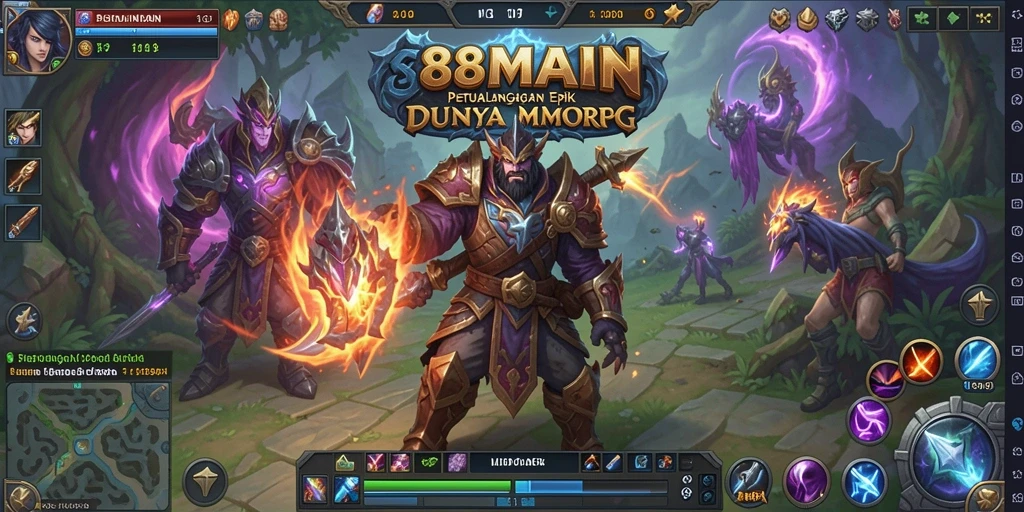 Tampilan gameplay yang menakjubkan di dunia <strong>88MAIN</strong>.