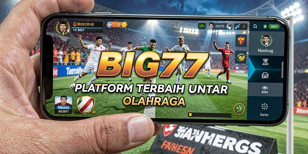 Tampilan menarik dari permainan taruhan olahraga di BIG77.