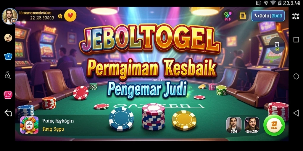 Tampilan gameplay menarik dalam aplikasi JEBOLTOGEL yang penuh aksi.