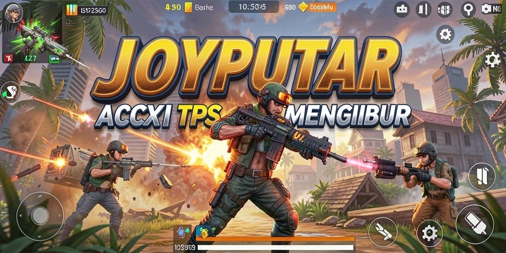 Gameplay intens dan menarik dari JOYPUTAR dalam aksi TPS.