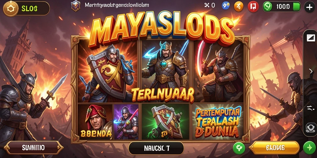 Tampilan gameplay Battle Royale yang menarik dan mendebarkan.