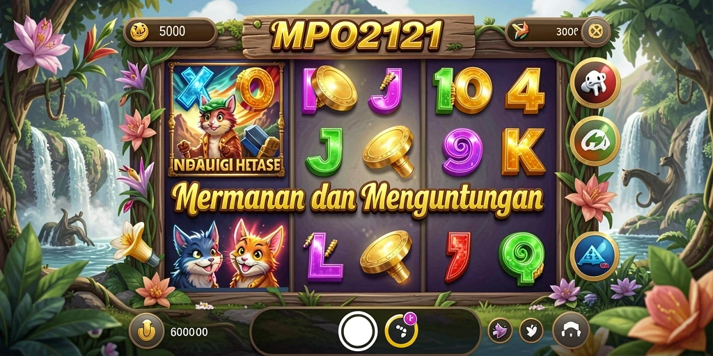 Tampilan gameplay yang menawan dan penuh aksi di MPO2121.