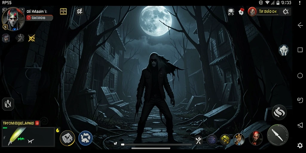 Gameplay menakutkan di dalam kegelapan yang mencekam.