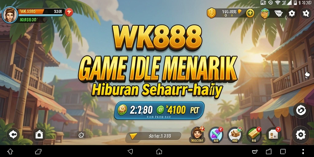 Tampilan gameplay Idle WK888 yang seru dan menghibur.